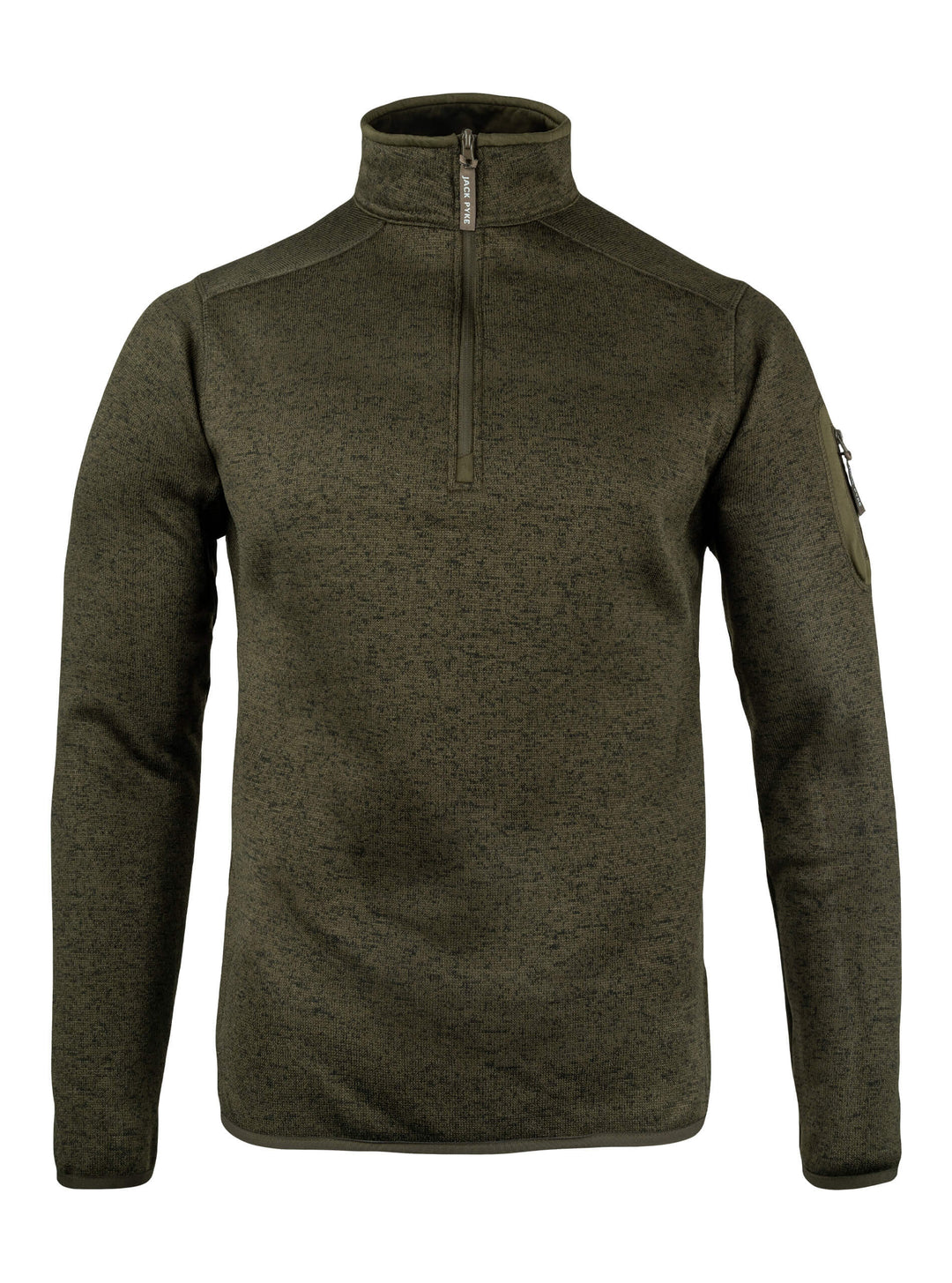 JACK PYKE Melange Quarter Zip Long sleeve Fleece