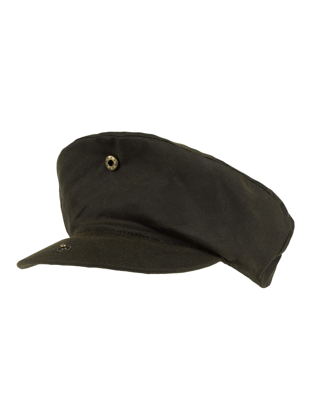 JACK PYKE Waxed Cotton Flat Cap Green