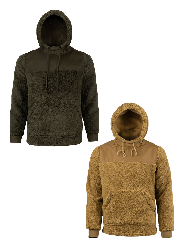 JACK PYKE Sherpa Long Sleeve Fleece Hoodie Gen 2