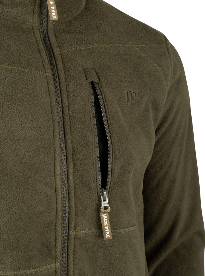 JACK PYKE Waterproof Fleece Jacket Green