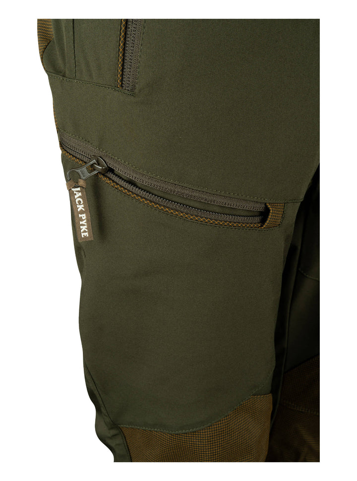 JACK PYKE Ladies Technical Trousers Green