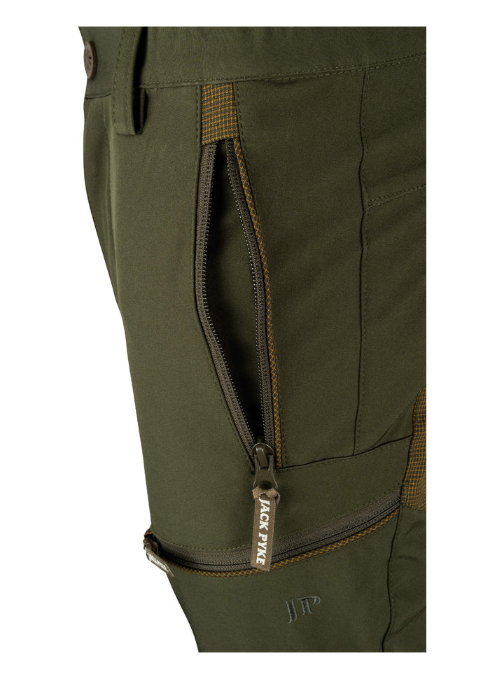 JACK PYKE Ladies Technical Trousers Green