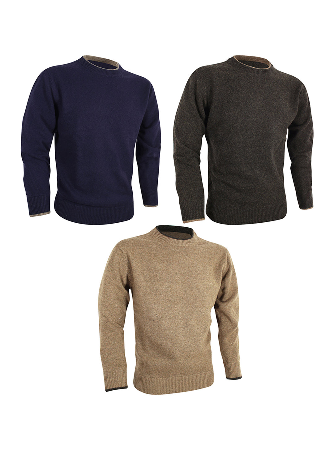 Lambswool Jumper - Crew Neck Jumper