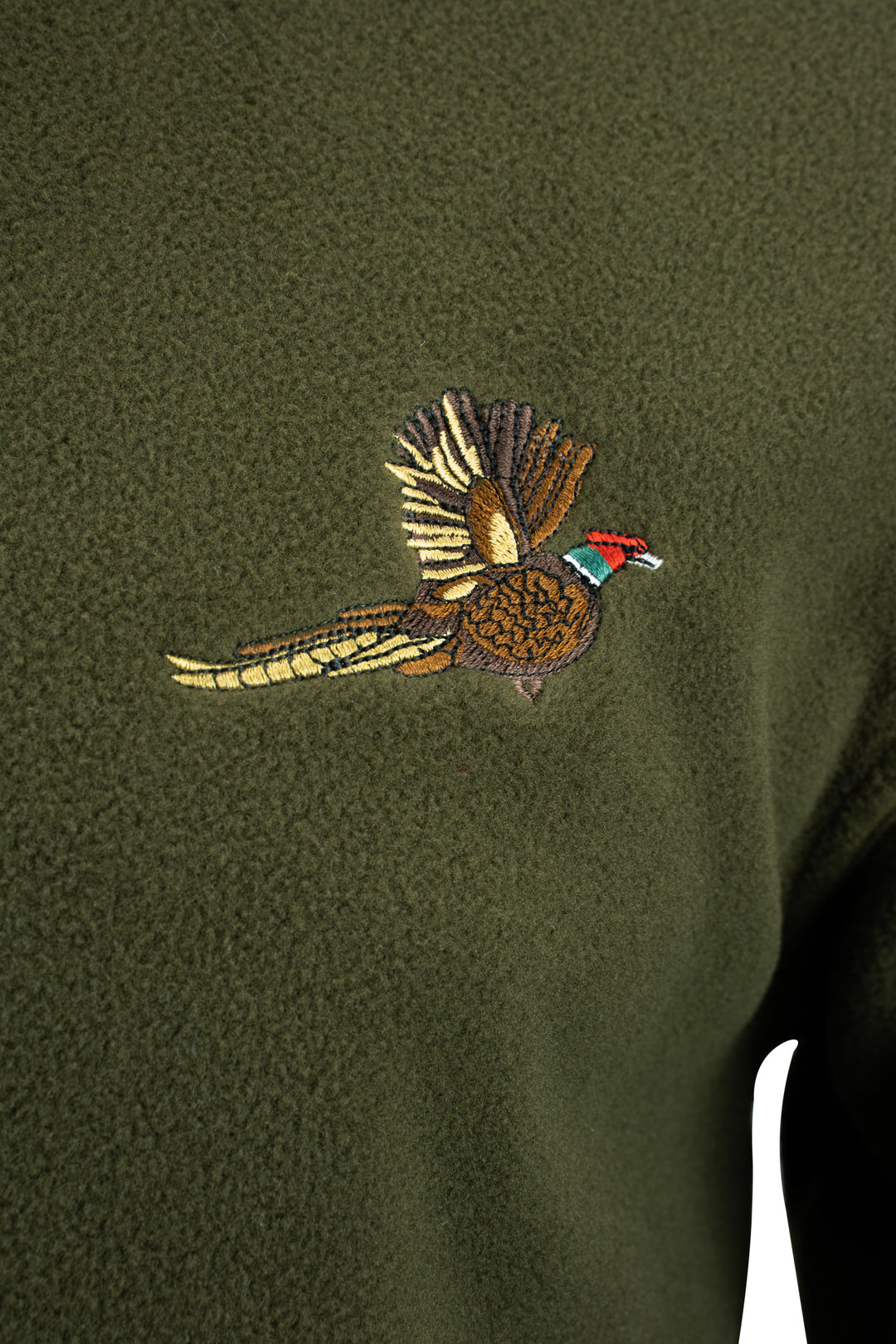 JACK PYKE Pheasant Motif Fleece Top