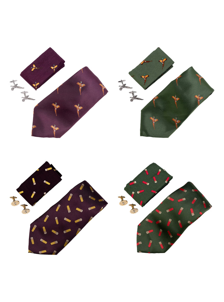 JACK PYKE Tie Hanky & Cufflink Gift Set