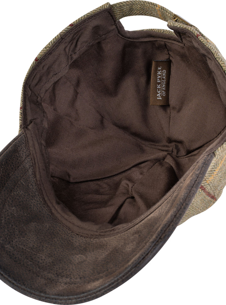 JACK PYKE Wool Mix Baseball Hat Tweed