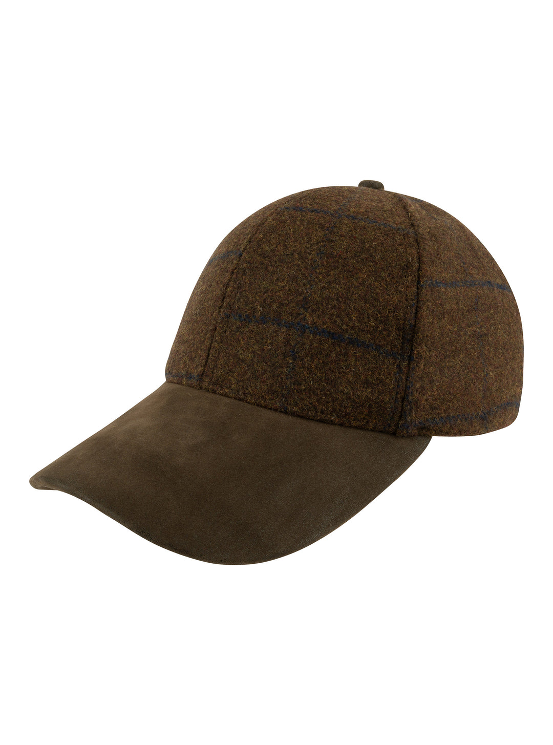 JACK PYKE Lowland Tweed &amp; Brown Peak Baseballmütze