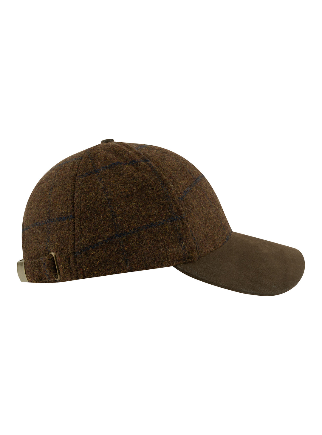 JACK PYKE Lowland Tweed & Brown Peak Baseball Hat