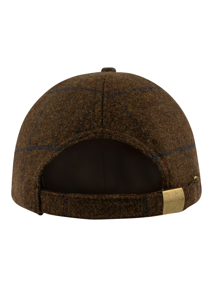 JACK PYKE Lowland Tweed & Brown Peak Baseball Hat