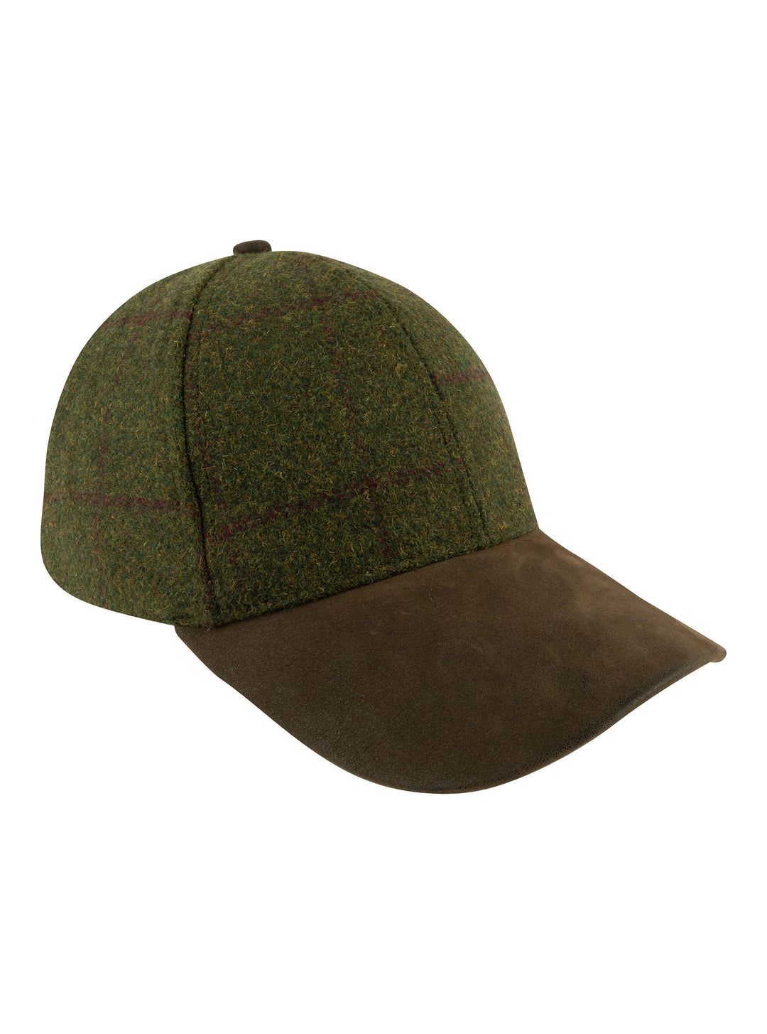 JACK PYKE Lowland Tweed &amp; Brown Peak Baseballmütze