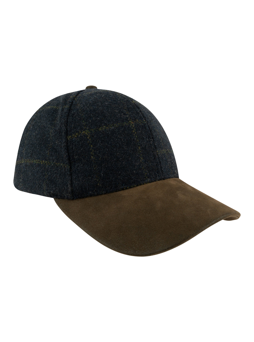 JACK PYKE Lowland Tweed &amp; Brown Peak Baseballmütze