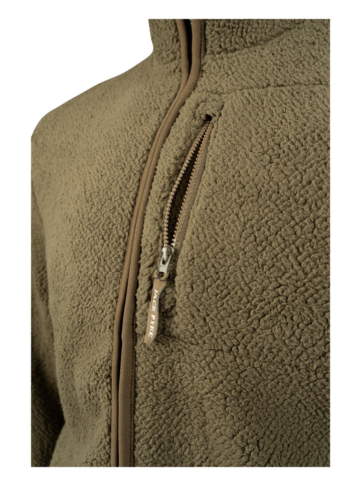 JACK PYKE Shires Zip Up Fleece Jacket Green