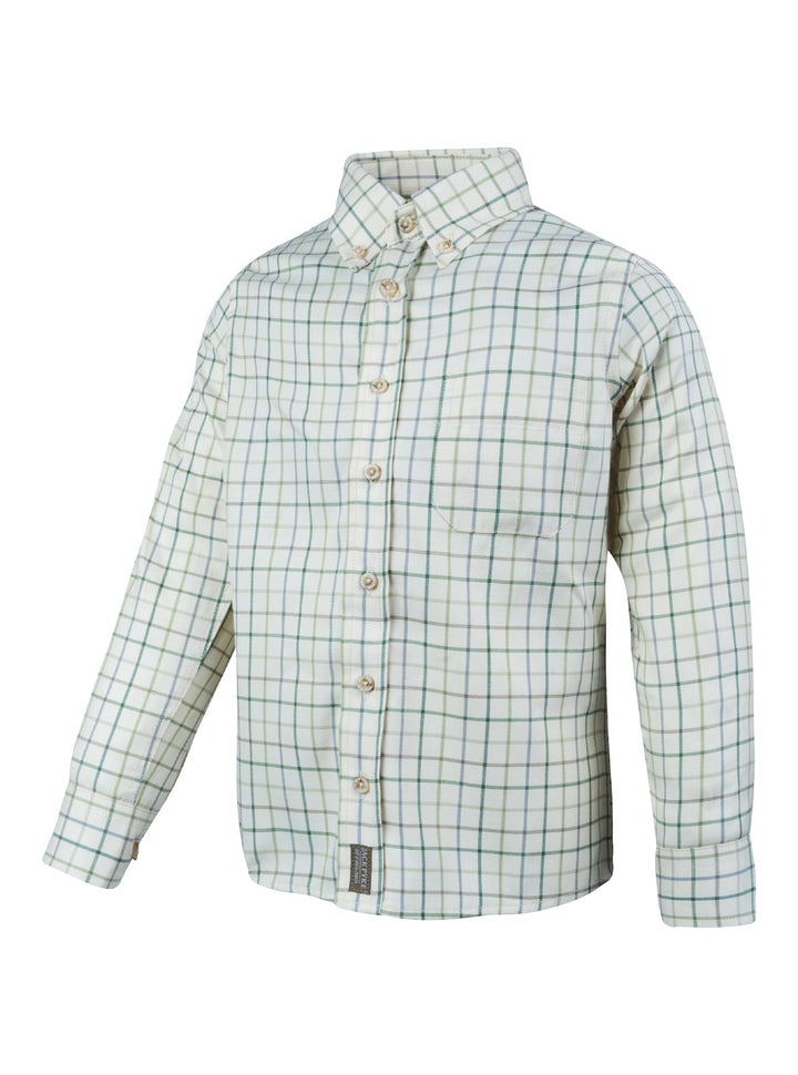 Jack Pyke Junior Countryman Long Sleeve Shirt Green