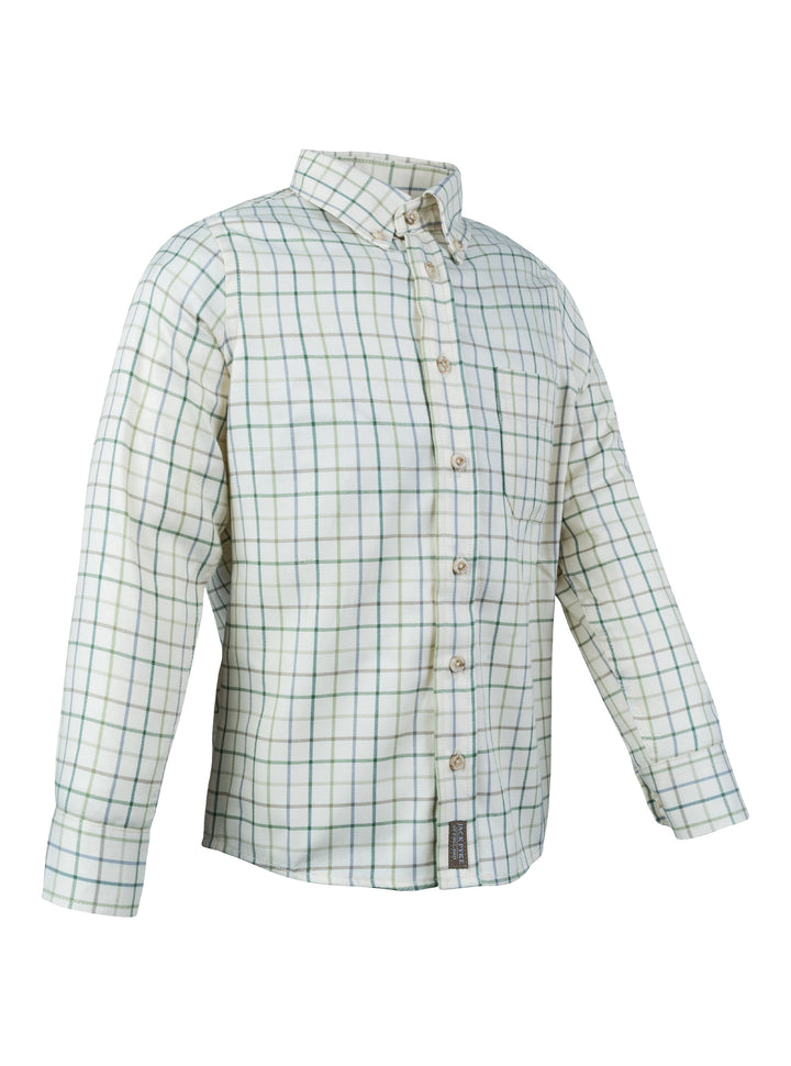 Jack Pyke Junior Countryman Long Sleeve Shirt Green