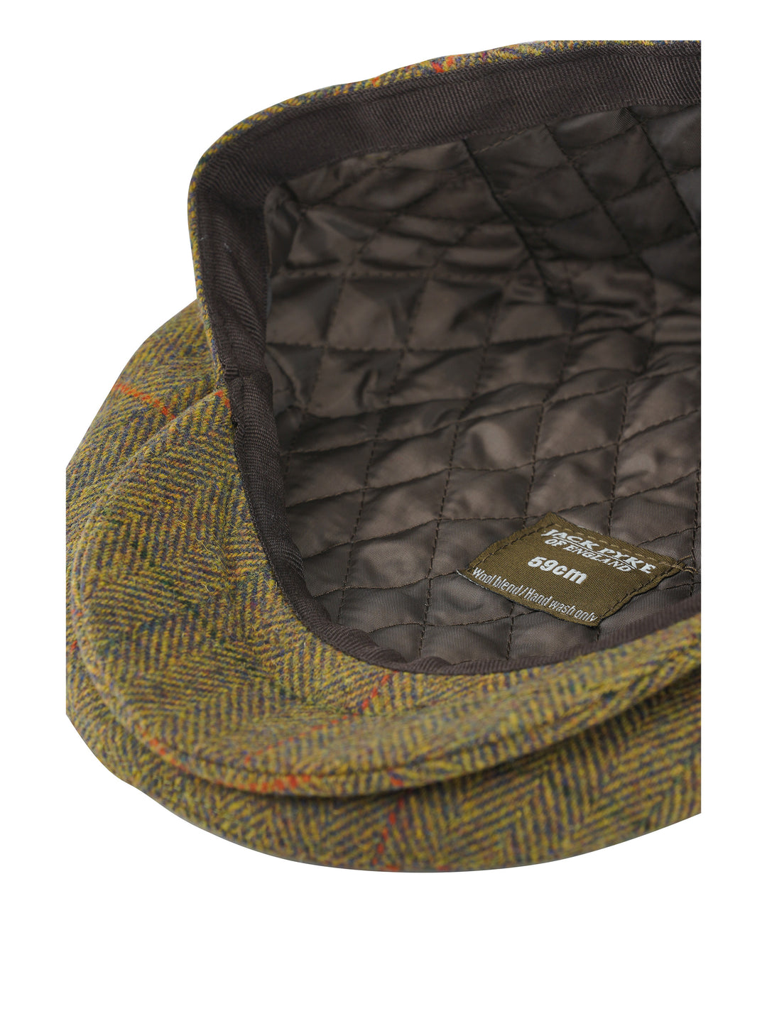 Jack Pyke Junior / Childrens Wool Blend Flat Cap Tweed Brown