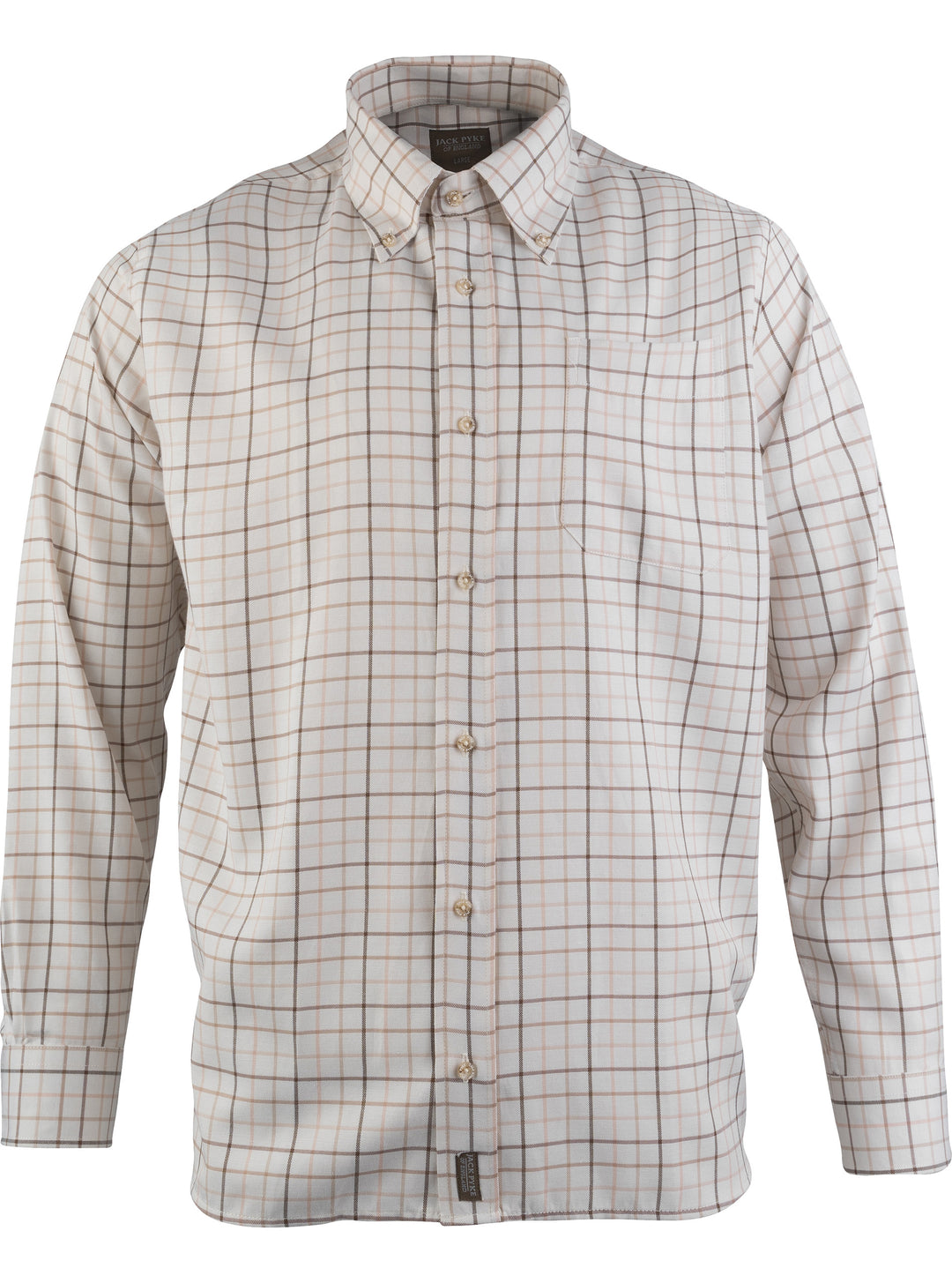 JACK PYKE Mens Countryman Check Long Sleeve Shirt