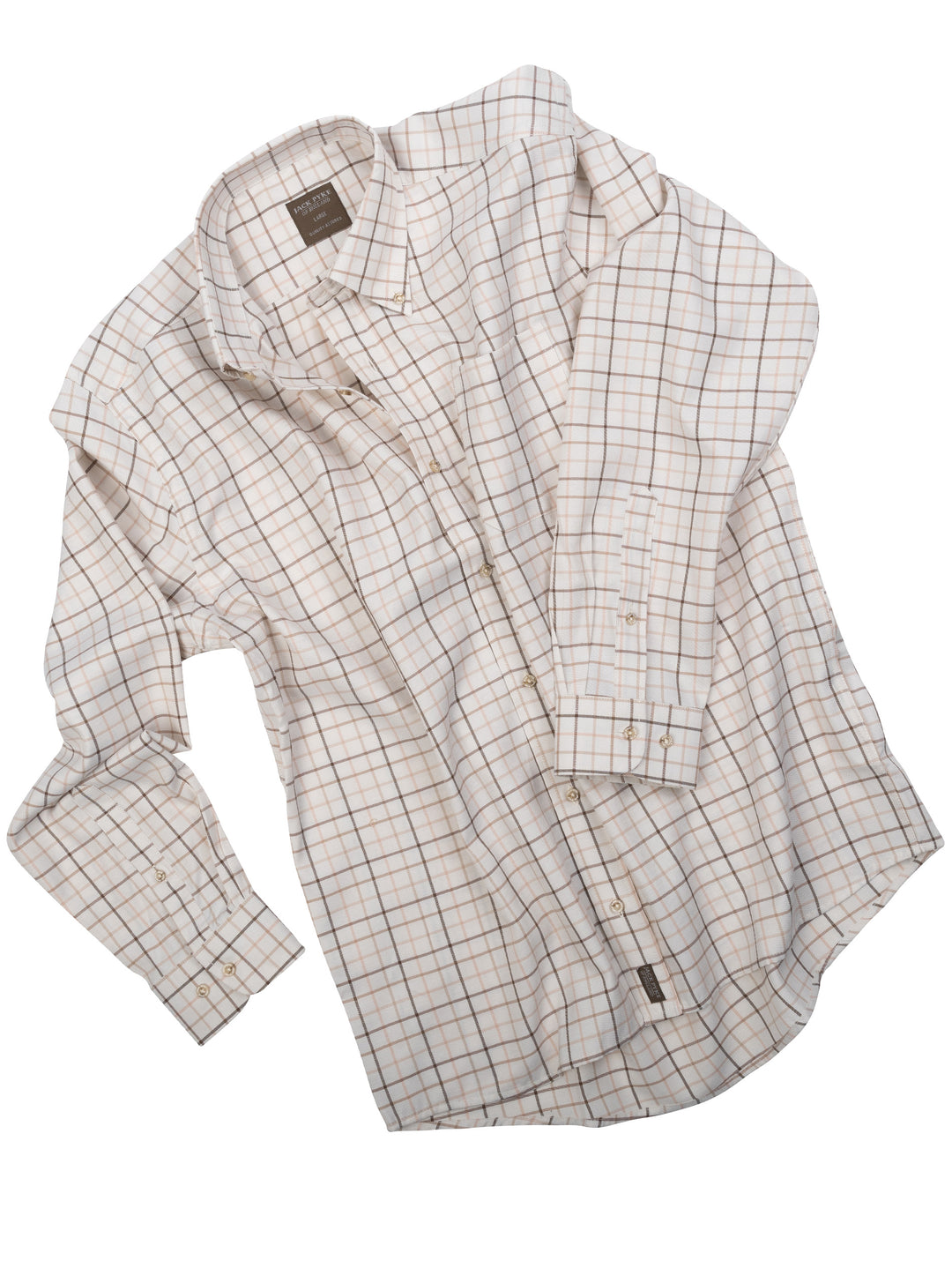 JACK PYKE Mens Countryman Check Long Sleeve Shirt