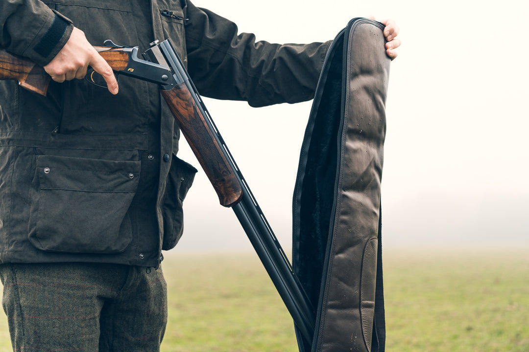 JACK PYKE Leather Shotgun Slip Case