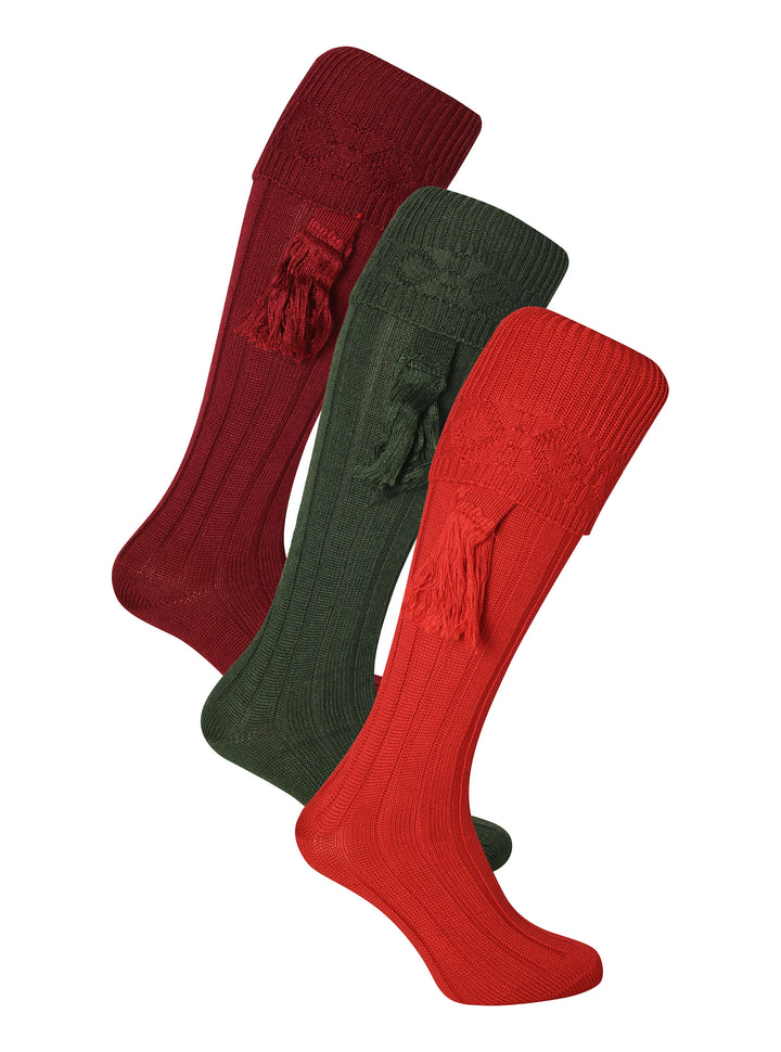 JACK PYKE Pair of Plain Shooting Socks 8 to 11 UK