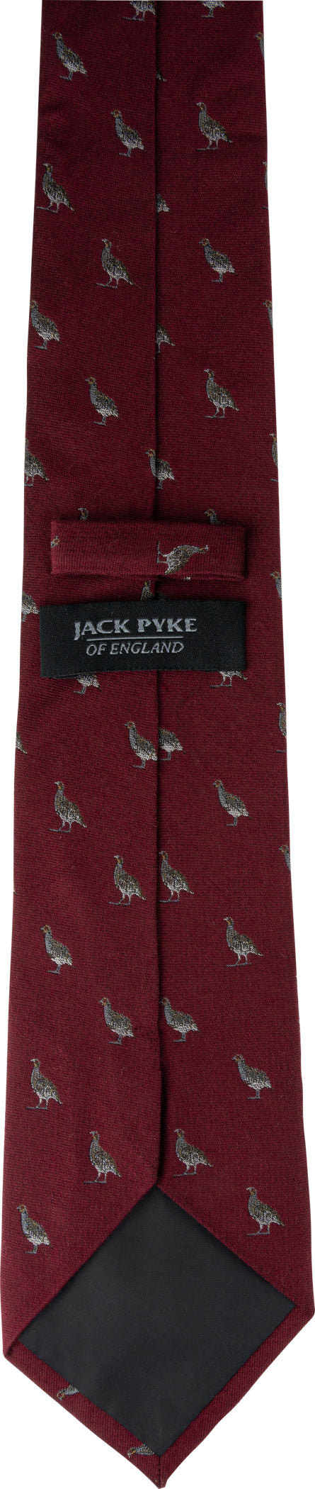 JACK PYKE Partridge Silk Tie