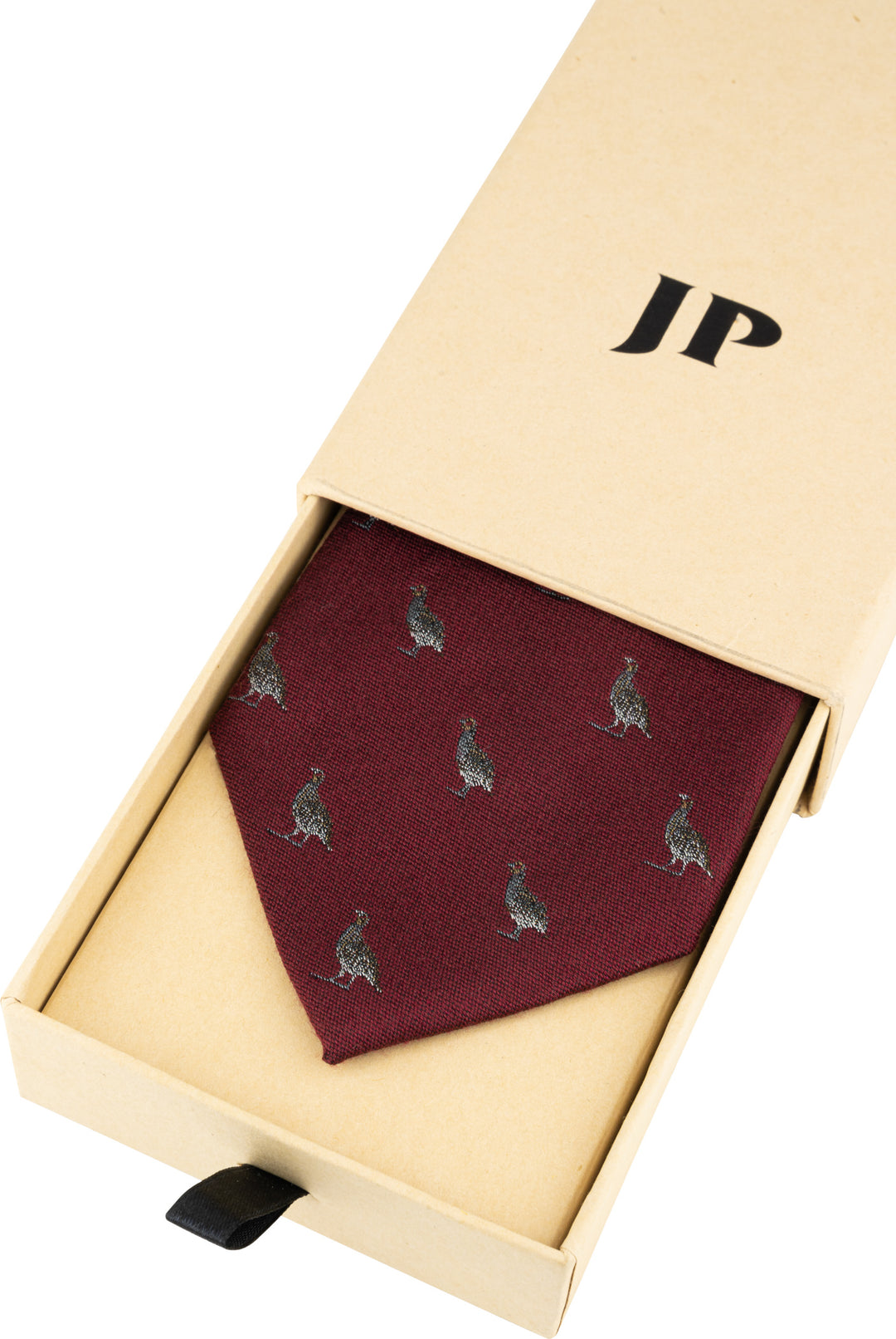 JACK PYKE Partridge Silk Tie