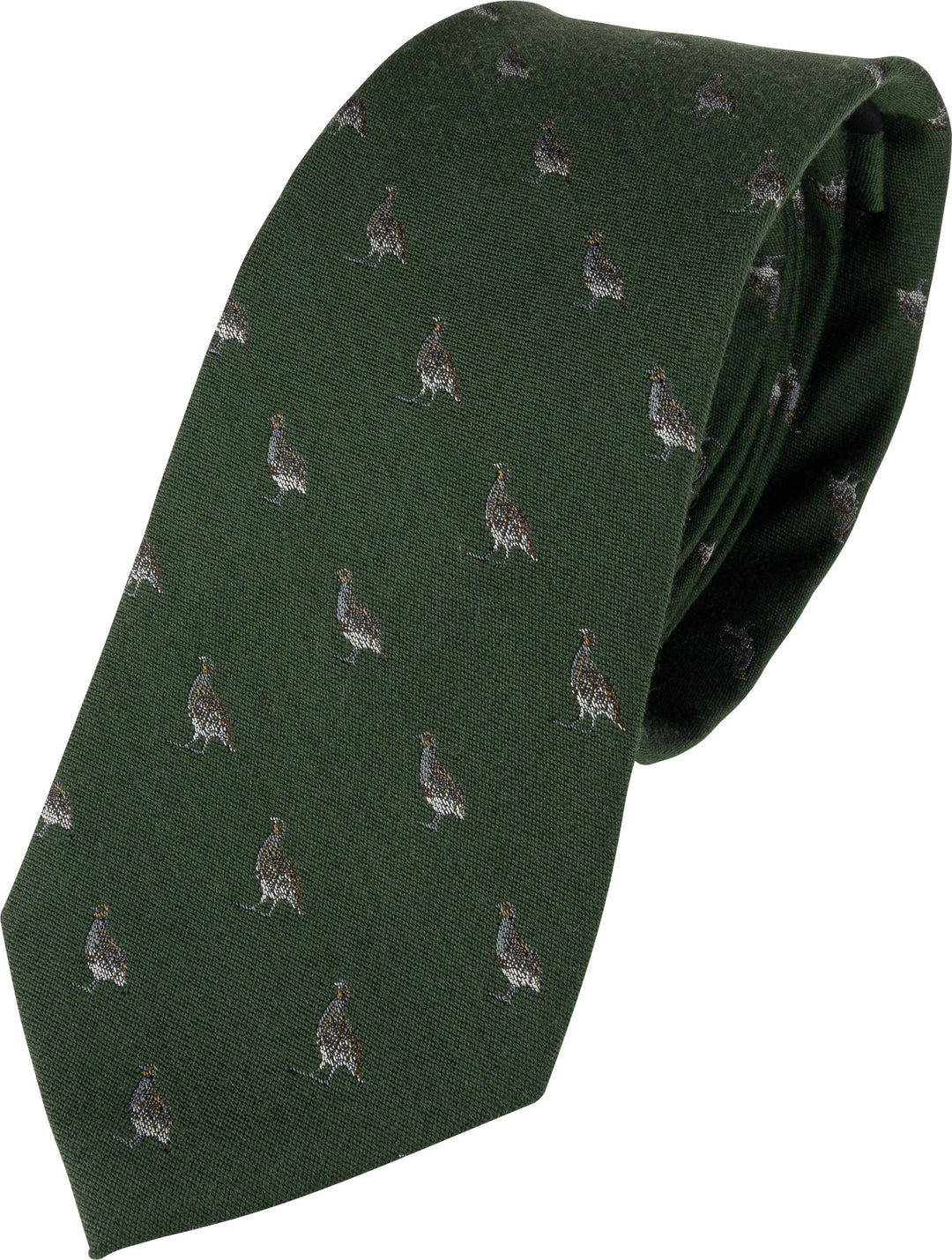 JACK PYKE Partridge Silk Tie