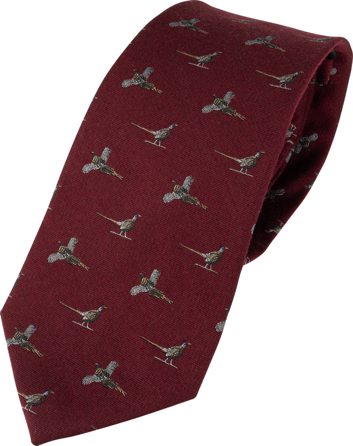 JACK PYKE Pheasant Silk Tie