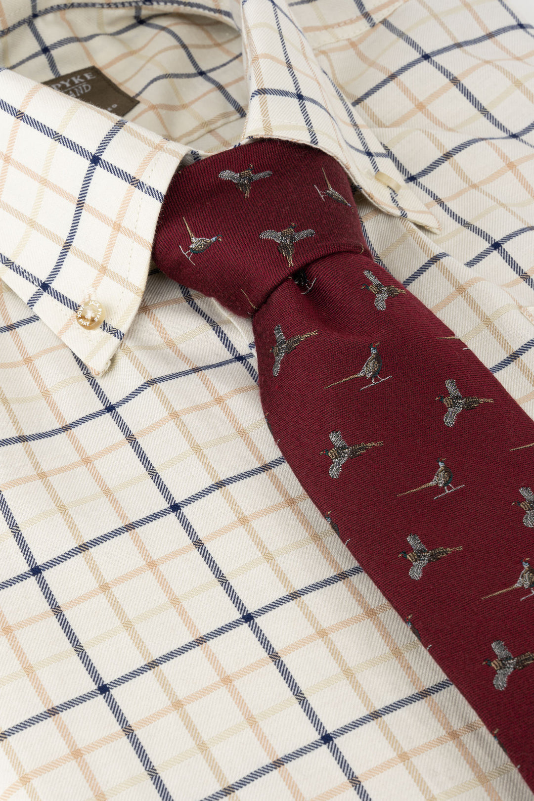 JACK PYKE Pheasant Silk Tie