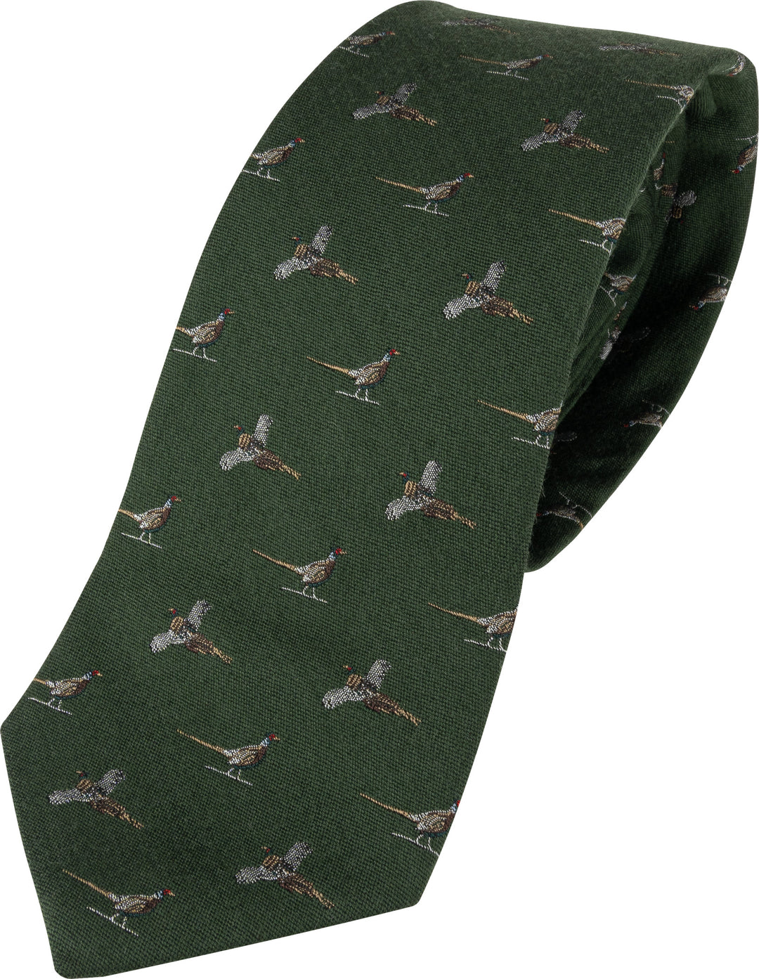 JACK PYKE Pheasant Silk Tie