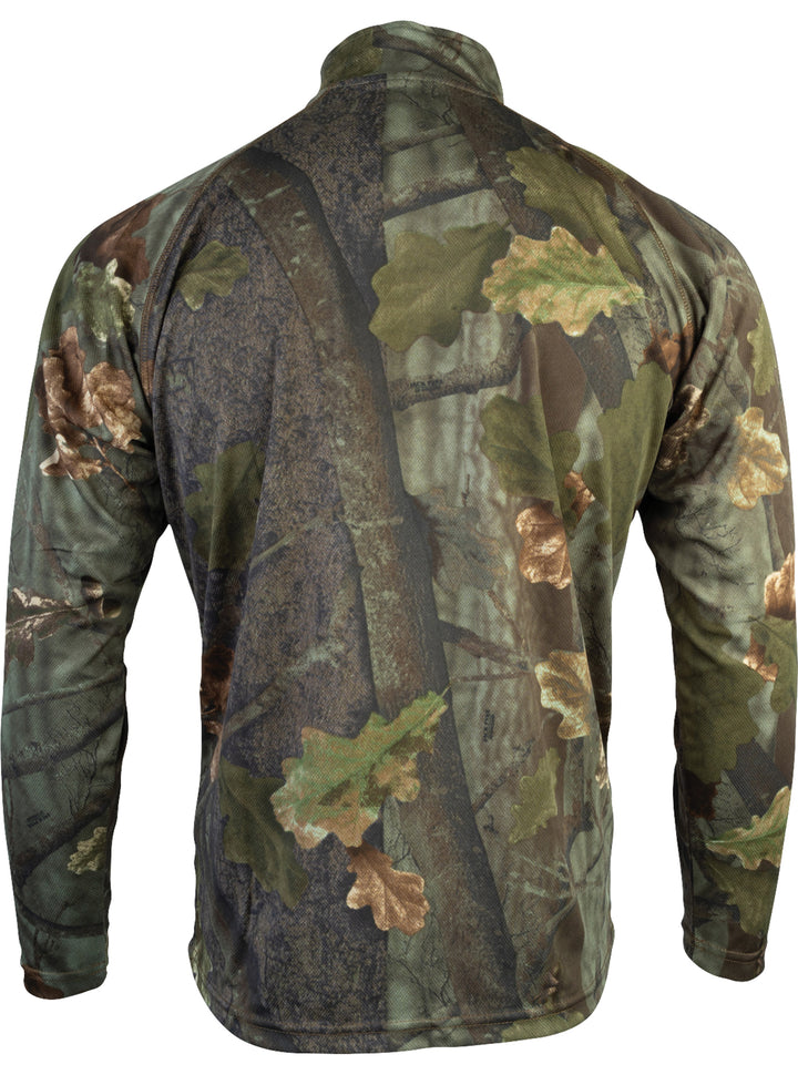 JACK PYKE Quick Wick Armour Long Sleeved Top English Oak Evolution T-Shirt