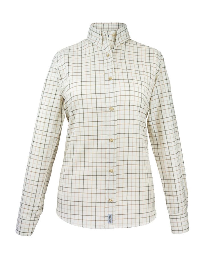 JACK PYKE Damen Countryman Check Langarmhemd