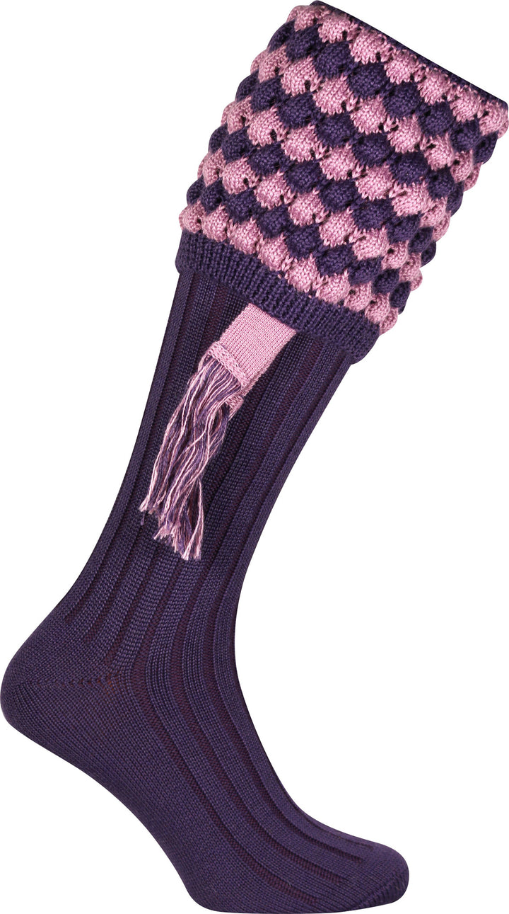 JACK PYKE Pair of Pebble Shooting Socks with Garters 8 to 11 UK