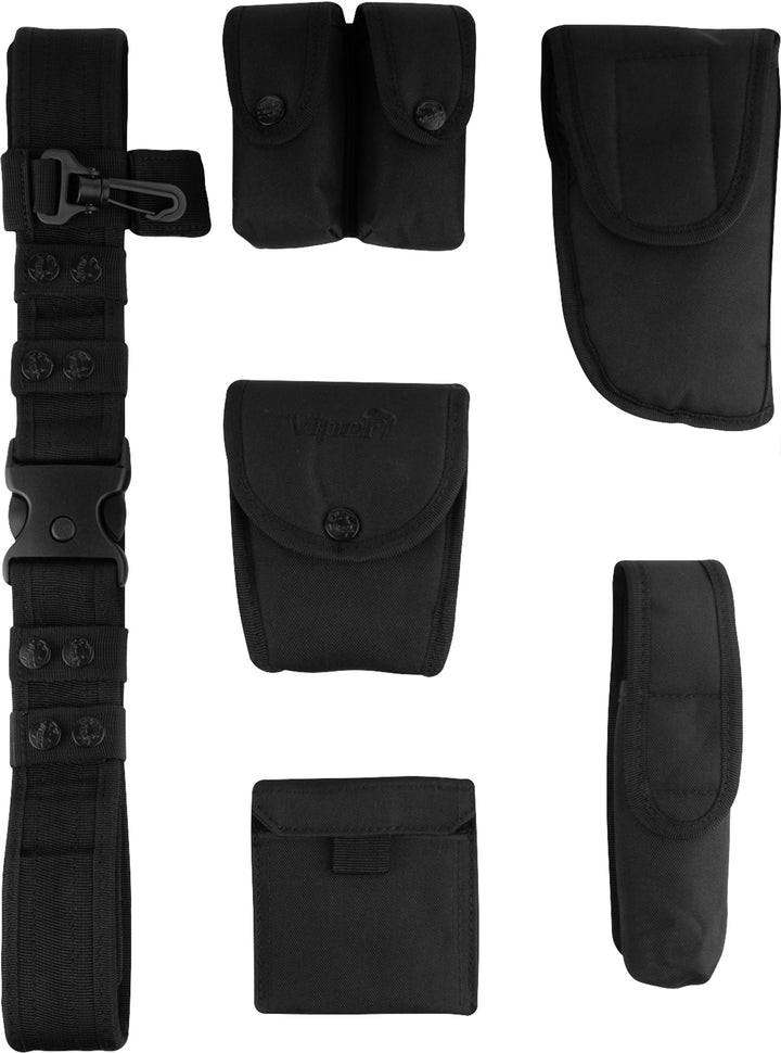 Viper TACTICAL Sicherheitsgurtsystem mit Taschen Schwarz