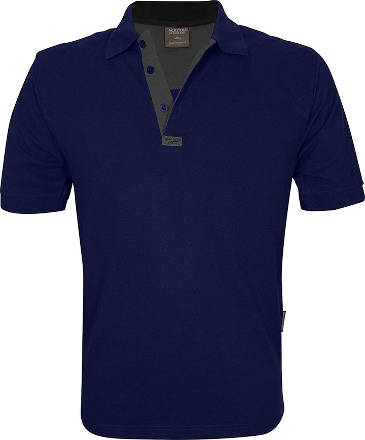 JACK PYKE Sportliches Kurzarm-Poloshirt