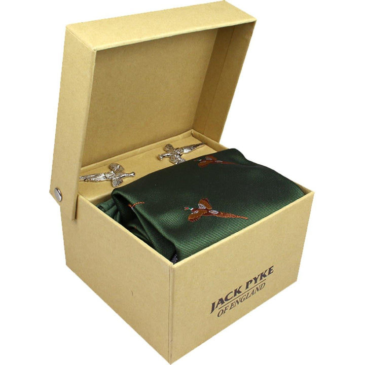 JACK PYKE Tie Hanky & Cufflink Gift Set