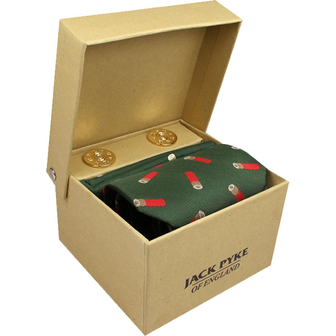 JACK PYKE Tie Hanky & Cufflink Gift Set