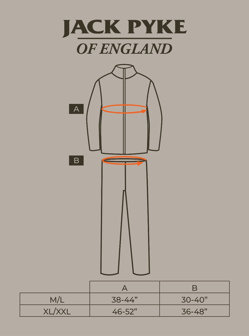 JACK PYKE LLCS 3D Concealment Suit English Oak Evolution