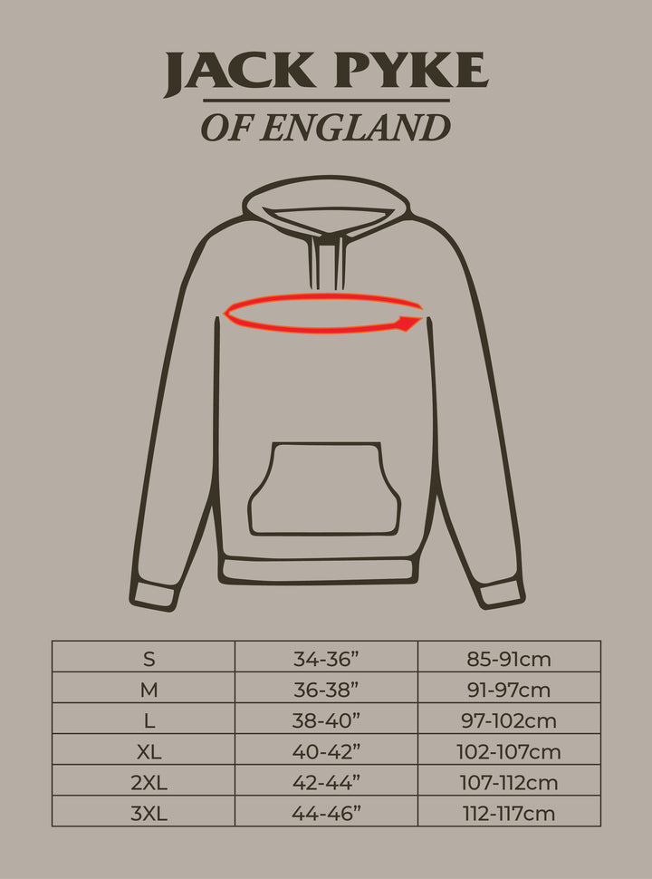 Jack Pyke Ladies 250gms Thermal Fleece Hoodie