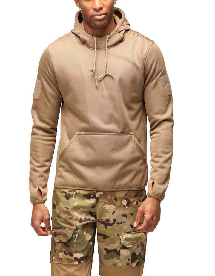 Viper TACTICAL Men's Adult Long Sleeve Armour Hoodie with Kangaroo Pocket, Solid, Regular Fit, Machine Wash, Sizes S-3XL