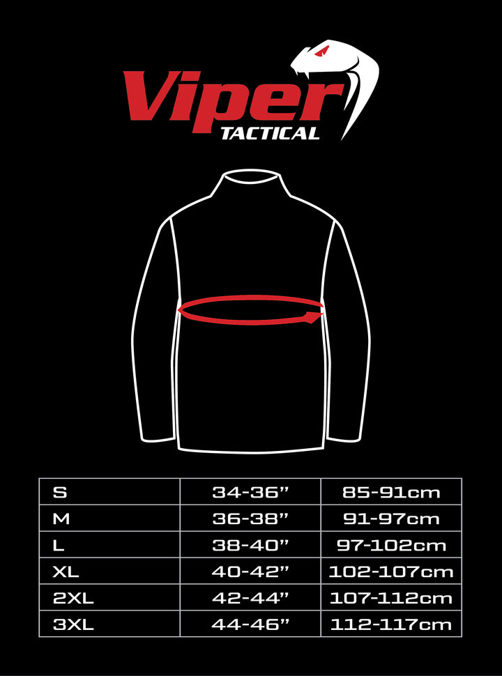 Viper TACTICAL Long Sleeve Tactical Roll Neck Top